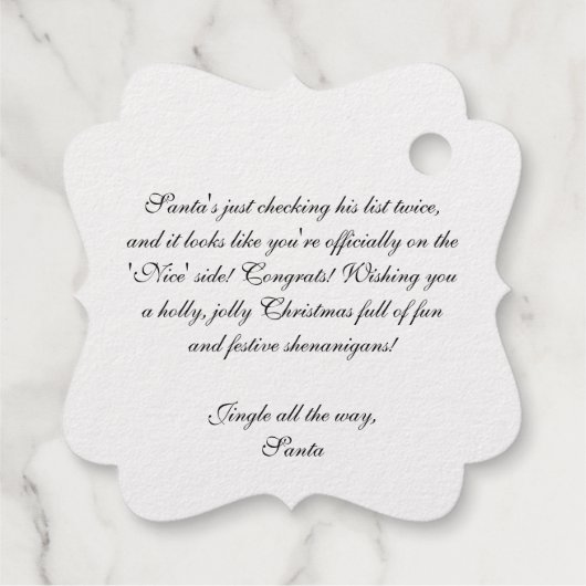 サンすてきタ フェイバータグ (裏面)