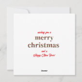 サンとサーフのコアラサンタ帽 シーズンカード (裏面)