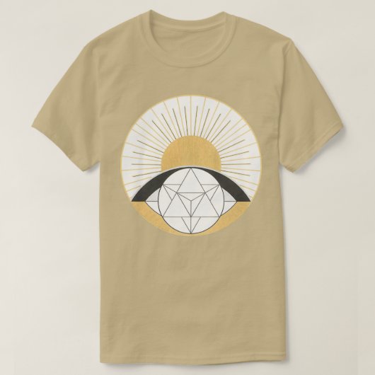 サンとメルカバ Tシャツ (デザイン正面)