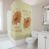 サンと開花 シャワーカーテン (インサイチュ)