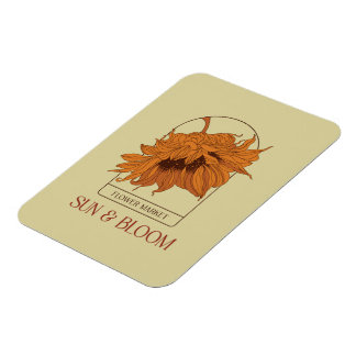 サンと開花 マグネット