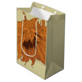 サンと開花 ミディアムペーパーバッグ (正面アングル)