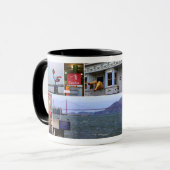 サンのぼろぼろのシックなフラン マグカップ (正面左)