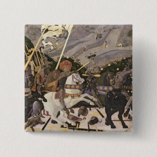 サンのロマノ、c.1438-40の戦い 缶バッジ