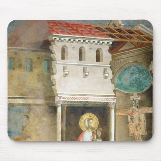 サンの教会で祈るSt Francis マウスパッド (正面)