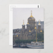 サンアイザック広場サンクトペテルブルク,ロシア ポストカード (正面/裏面)