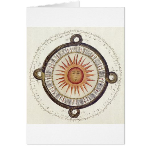 サンアステカストーンカード (正面)