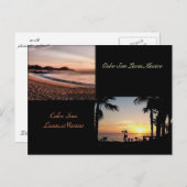 サンアップ、サンダウンcabo美しいはがき ポストカード (正面/裏面)