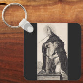 サンアルバート素晴らしズと聖トマス・アクィナス キーホルダー (正面)
