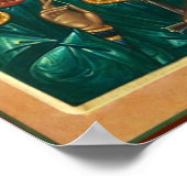 サンアレクサンダーネフスキー正教会キリスト教アイコンプリント ポスター (角)