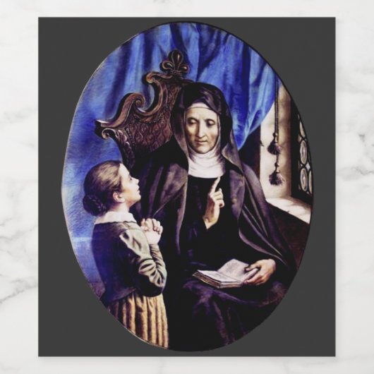 サンアンジェラメリチヴァージンとファンドレス ワインラベル (シングルラベル)