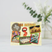 サンアントニオのテキサス州 ポストカード (スタンド正面)