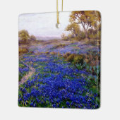 サンアントニオの北、トワイライトのブルーボンネット セラミックオーナメント (左)
