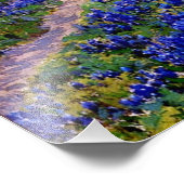 サンアントニオの北、トワイライトのブルーボンネット フォトプリント            (角)