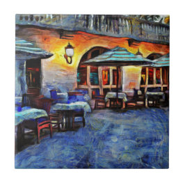 サンアントニオカフェ タイル