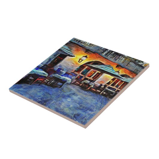 サンアントニオカフェ タイル (側面)