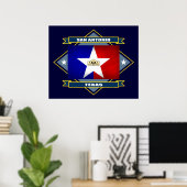 サンアントニオダイヤモンド ポスター (ホームオフィス)