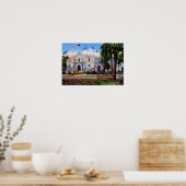 サンアントニオテキサス州アラモ ポスター (キッチン)