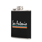 サンアントニオテキサス州フィエスタカラーズ フラスク (左)