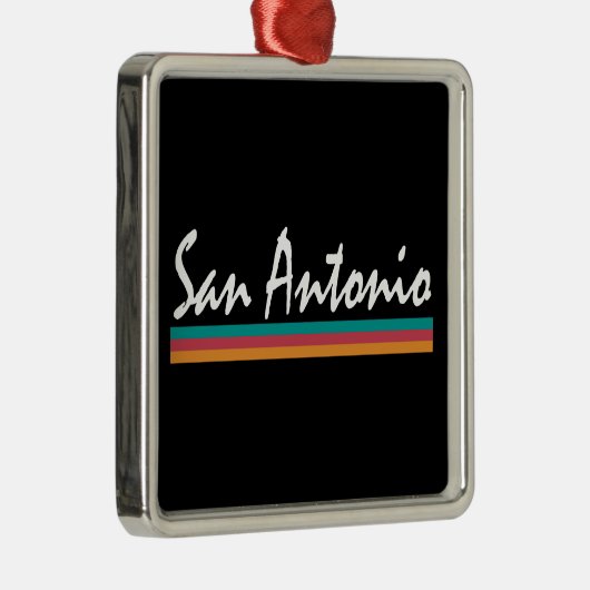 サンアントニオテキサス州フィエスタカラーズ メタルオーナメント (右)