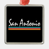 サンアントニオテキサス州フィエスタカラーズ メタルオーナメント (正面)