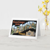 サンアントニオテキサス州 カード (黄色い花)