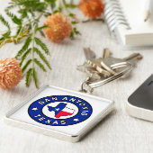 サンアントニオテキサス州 キーホルダー (側面)