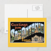 サンアントニオテキサス州 ポストカード (正面/裏面)