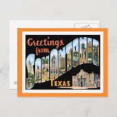 サンアントニオテキサス州 ポストカード (正面/裏面)