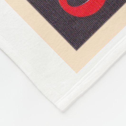 サンアントニオテキサス州TXヴィンテージ大文字はがき フリースブランケット (角)