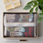 サンアントニオテキサス州TXヴィンテージ大文字はがき 薄葉紙 (ギフト)