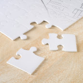 サンアントニオテキサス州USAシティトラベルシティマップ ジグソーパズル (側面)