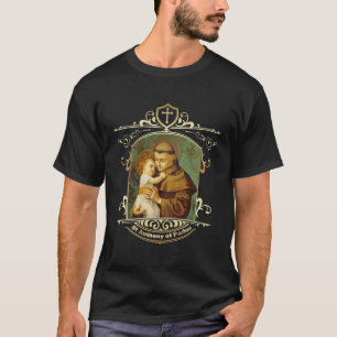 サンアントニオブパドアカトリックヴィンテージサン乳児 Tシャツ