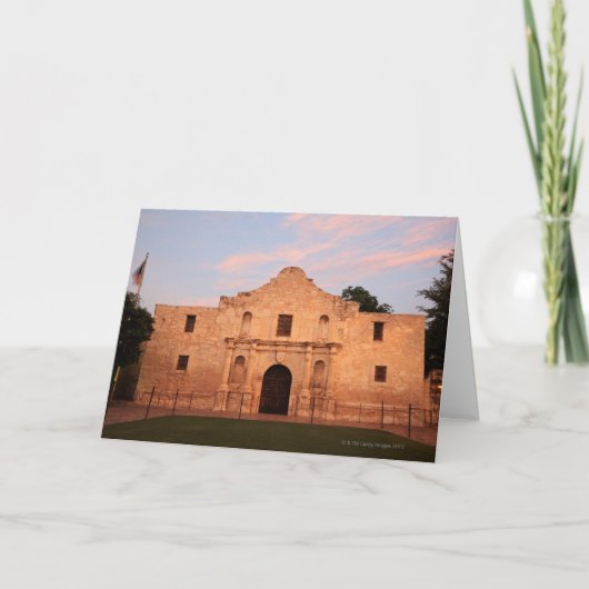 サンアントニオモダンの日のアラモ任務， 2 カード (正面)