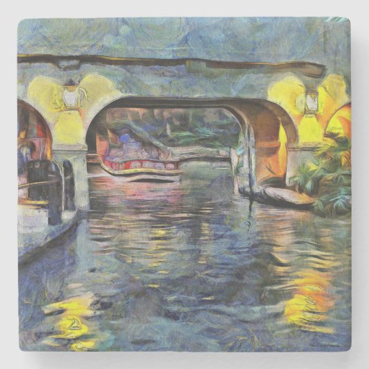 サンアントニオリバーウォークストーンコースター ストーンコースター (正面)