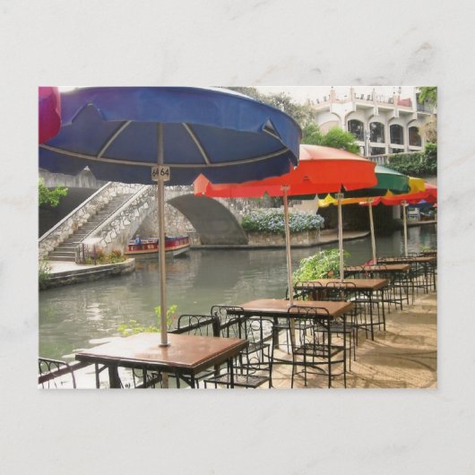 サンアントニオリバーウォークポストカード ポストカード (正面)