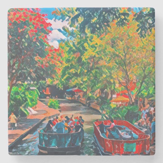 サンアントニオリバーウォーク ストーンコースター (正面)