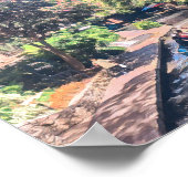 サンアントニオリバー結婚ウォークのウェルカムサイン ポスター (角)