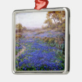 サンアントニオ北部、トワイライトのブルーボネット メタルオーナメント (左)