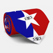 サンアントニオ国旗、テキサス州ネックタイ ネクタイ (ロール)