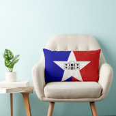 サンアントニオ国旗、テキサス州腰枕 ランバークッション (椅子)