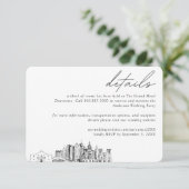 サンアントニオ結婚ズホテルルームブロック詳細 エンクロージャーカード (スタンド正面)