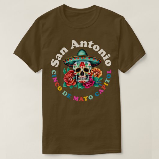 サンアントニオ2023シュガースカルテキサス州 Tシャツ (デザイン正面)