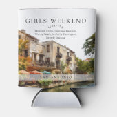 サンアントニオ ウォーターカラー ガールズ ウィークエンド 缶クーラー (正面)