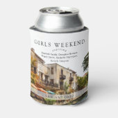 サンアントニオ ウォーターカラー ガールズ ウィークエンド 缶クーラー (缶裏面)