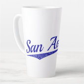 サンアントニオ カフェラテマグ (左アングル)