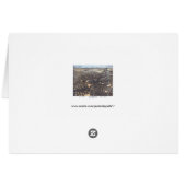 サンアントニオ、テキサス州、アンティーク航空市地図1873 (裏面横)