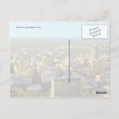 サンアントニオ、テキサス州 – エアリアルビュー ポストカード (裏面)