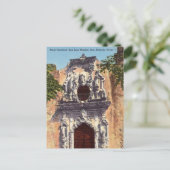 サンアントニオ、テキサス州、サンノゼ・ミッション、戸口 ポストカード (スタンド正面)