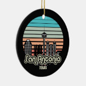 サンアントニオ、テキサス州 セラミックオーナメント (右)